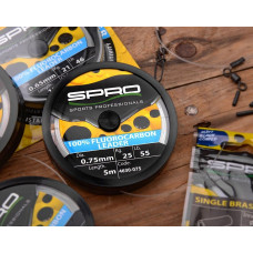 Spro 100% FLUORO CARBONS 0.65MM 10M