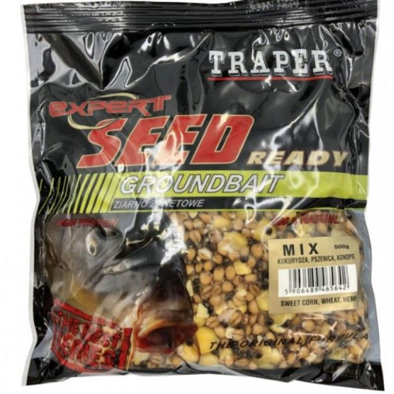 Site line to see lay off Traper Kukurūza - MIX 1 piedeva barībai 0.5kg