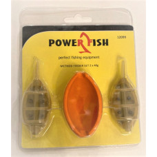 Barotavu komplekts PowerFish  2x40g+forma