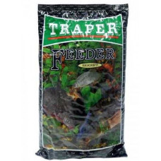 Traper Secret-Feeder-Melna, barība zivīm 1kg