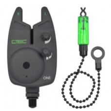 C-Tec ONE BITE ALARM + HANGER COMBI GREEN