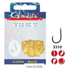 Gamakatsu BOOKLET CORN 3310B #12-0.16MM 45CM