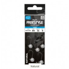 Freestyle Mikro jig galva NATURĀLS 3G #2